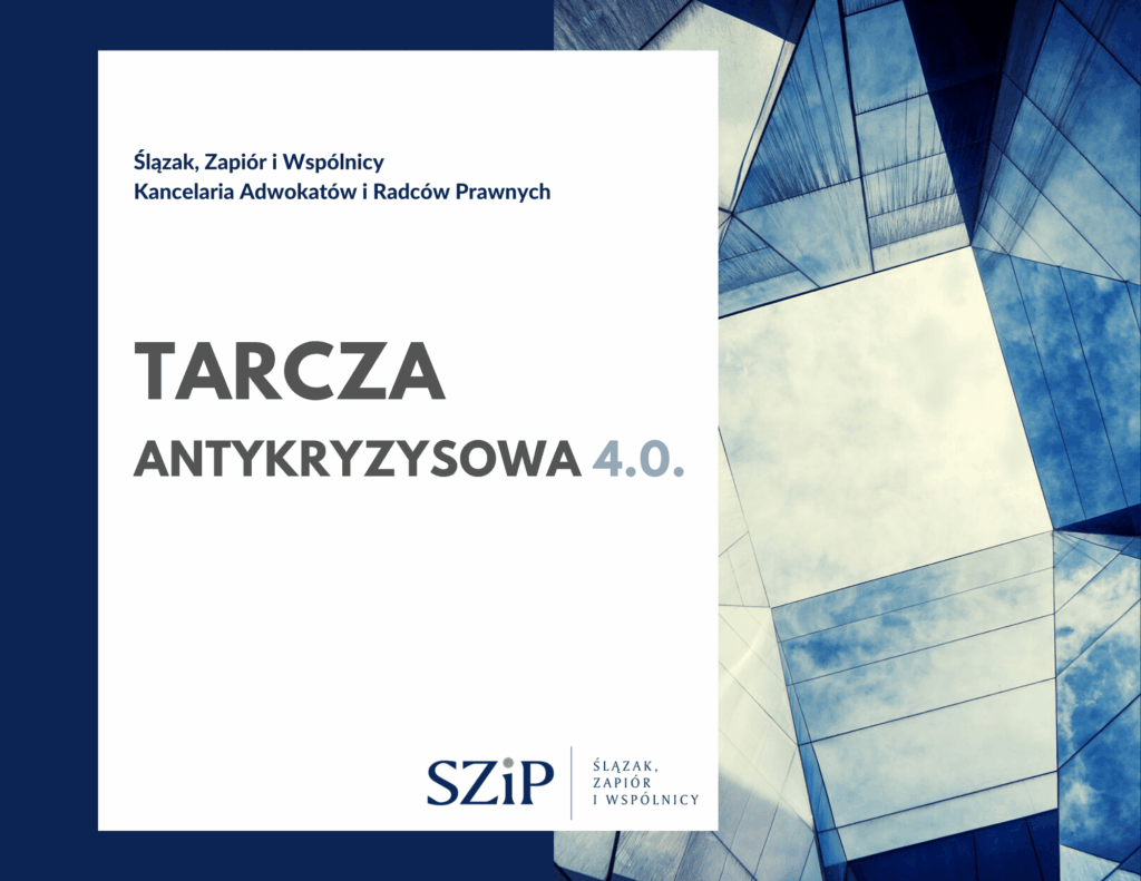 Tarcza antykryzysowa 4.0.