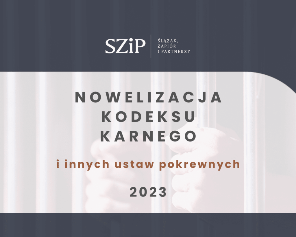 Kodeks Karny i ustawy pokrewne. Nowe przepisy od 1 października 2023 r.