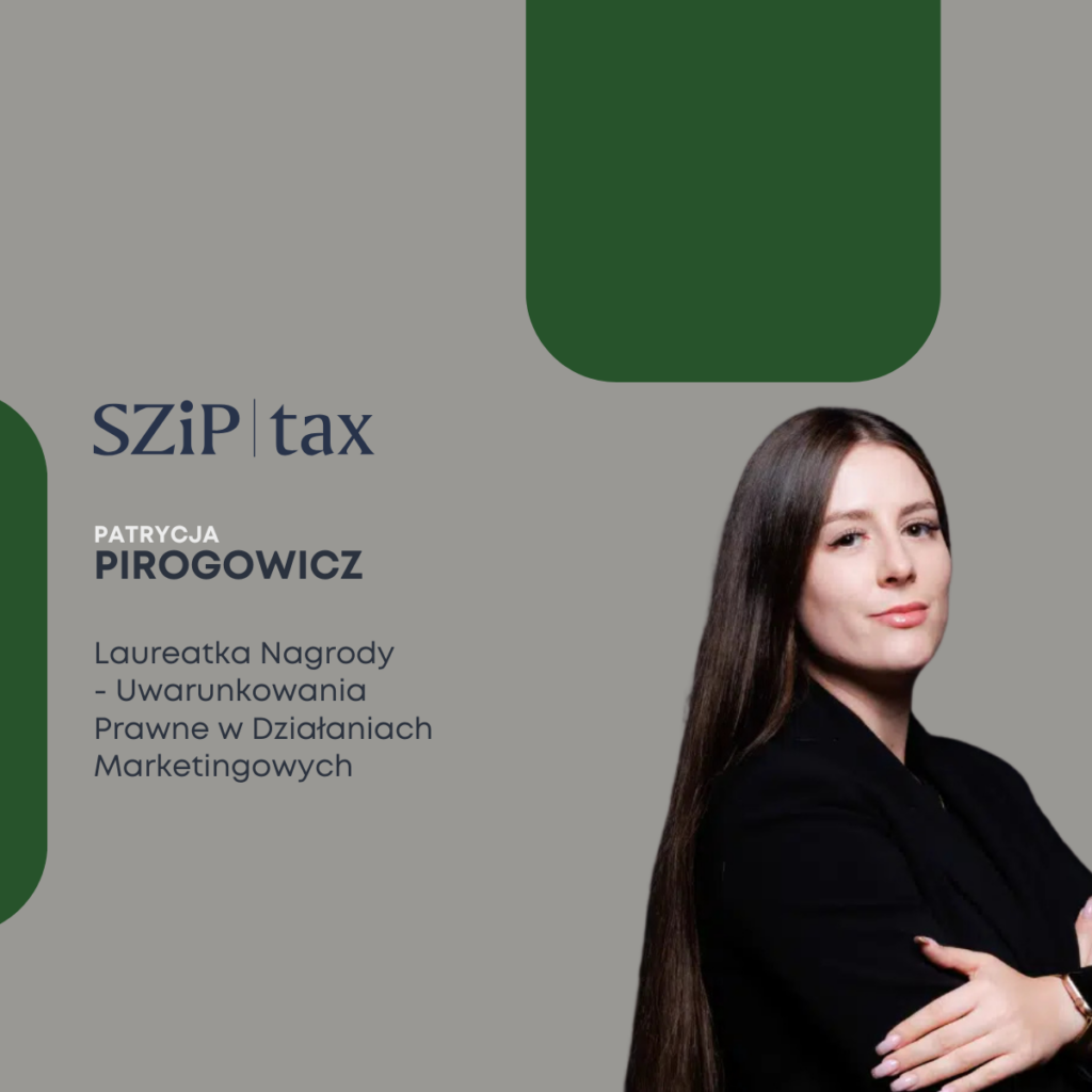 Patrycja Pirogowicz laureatką Nagrody – Uwarunkowania Prawne w Działaniach Marketingowych