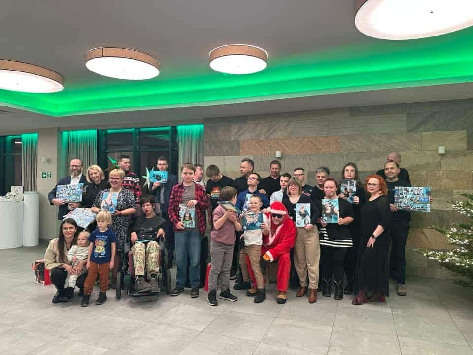 Spotkanie wigilijne uczestników projektu Płyniemy Polsko