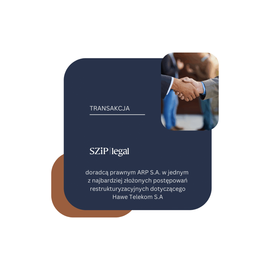 Kancelaria SZiP doradcą prawnym Agencji Rozwoju Przemysłu S.A.