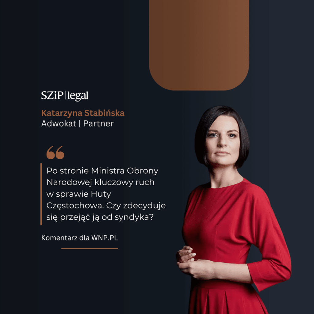 Po stronie Ministra Obrony Narodowej kluczowy ruch w sprawie Huty Częstochowa. Czy zdecyduje się przejąć ją od syndyka? K. Stabińska dla WNP.PL